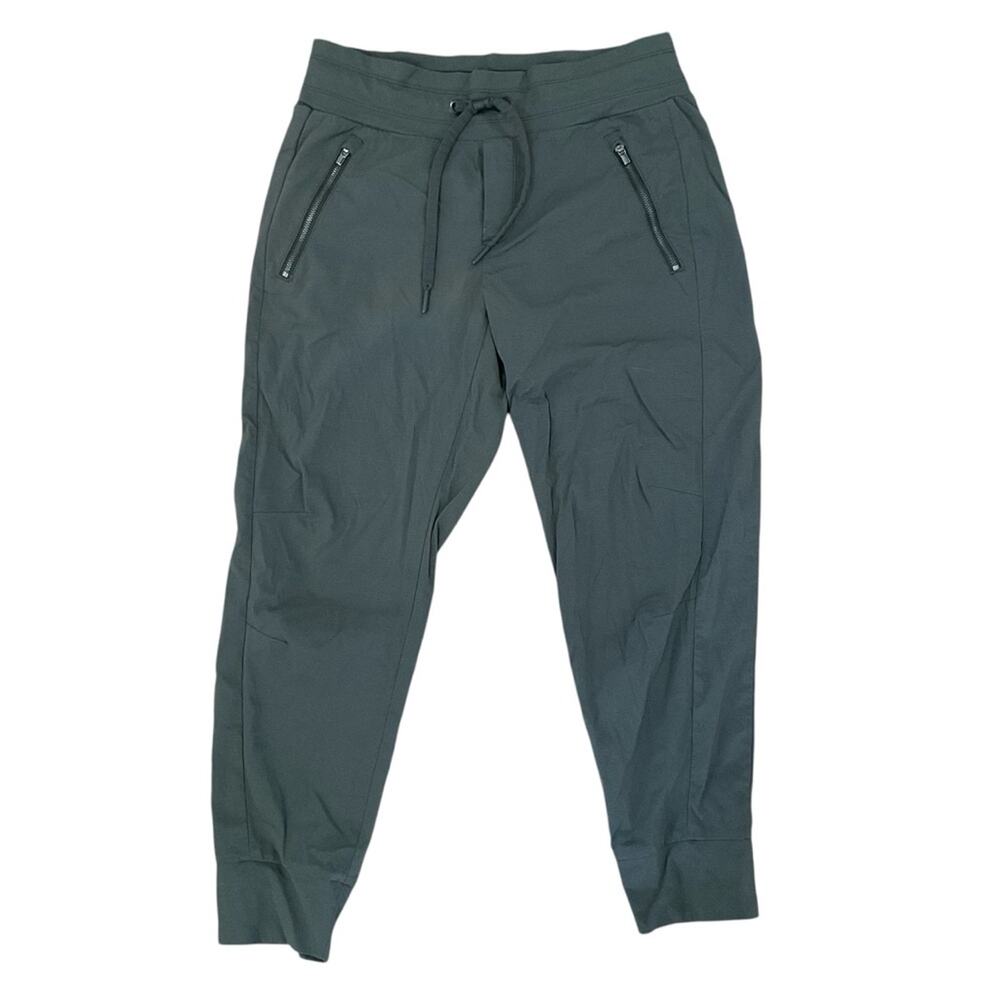 Athleta Pants Womens Sz 4P Trekkie North Joggers Hiking Green High Rise Ripstop